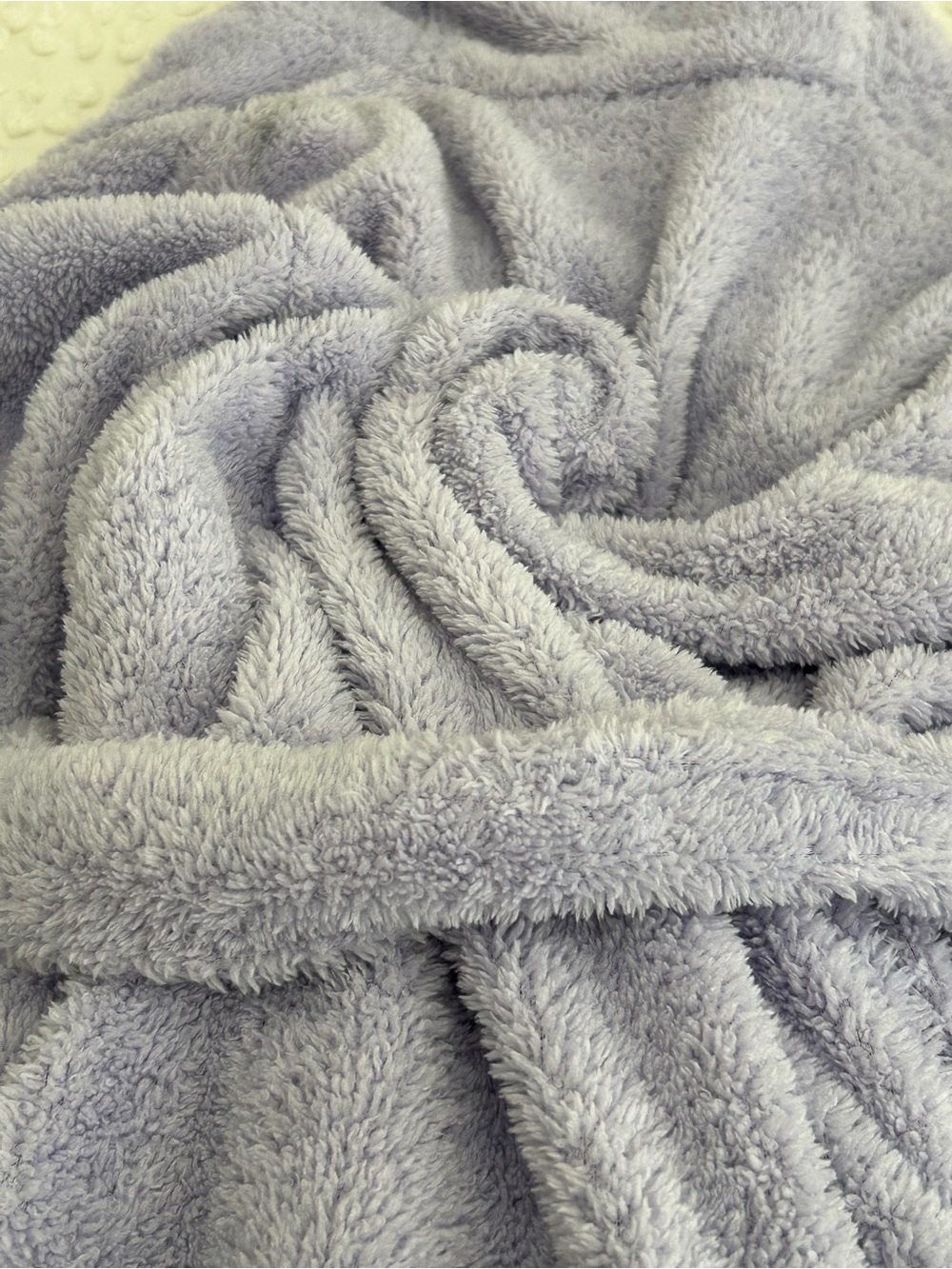 Vintage Y2K Bath & Body Works Lavender Plush Robe S/M Soft Spa Cozy 2 Pockets - Picture 12 of 12